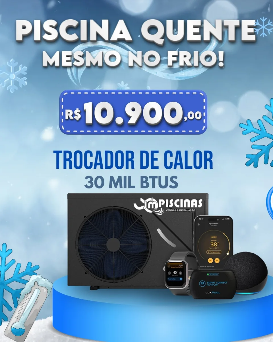 Trocador de Calor 30 mil BTUs